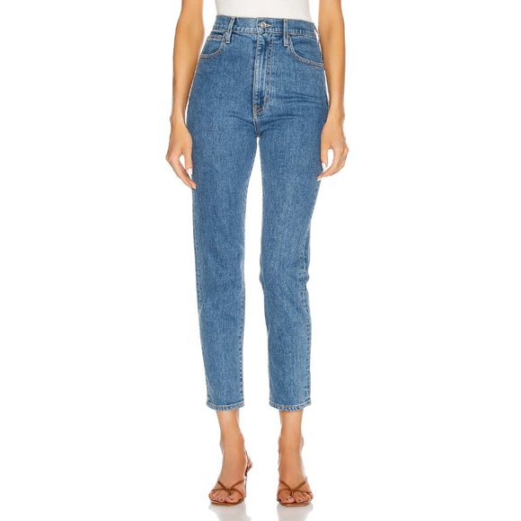 SLVRLAKE Beatnik Ankle Jeans in Forever Blue - Picture 1 of 2